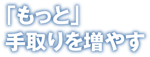 「もっと」手取りを増やす