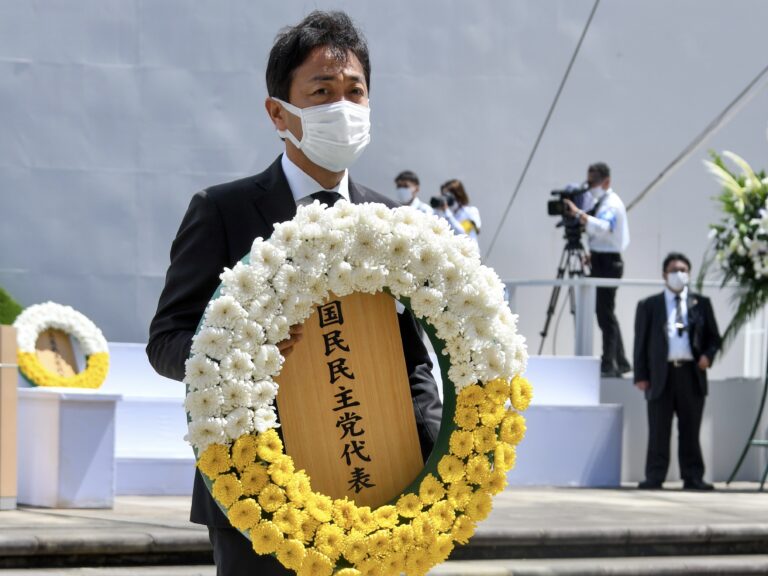 【長崎】玉木代表が被爆76周年長崎原爆犠牲者慰霊平和祈念式典に参列