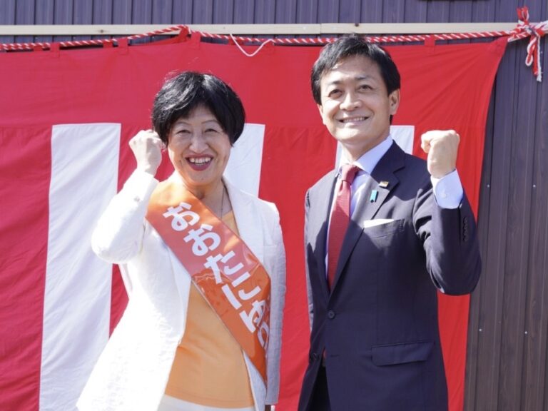 【岐阜2区】大谷由里子候補「新しい政治を作るために絶対に勝たなければならない」