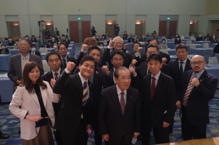 【徳島】「選択肢を示せる状況をつくりたい」玉木代表が徳島県連結成大会で挨拶