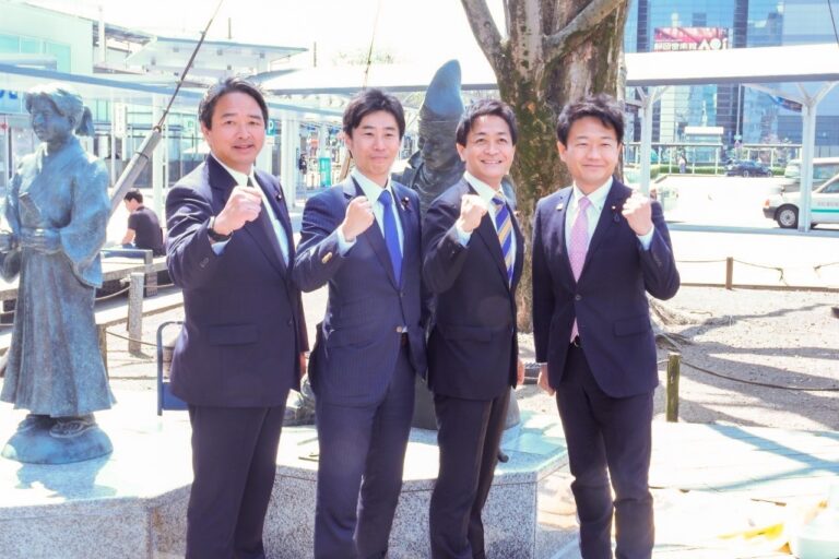 【静岡】「給料が上がる経済を実現したい」玉木代表が静岡市で演説