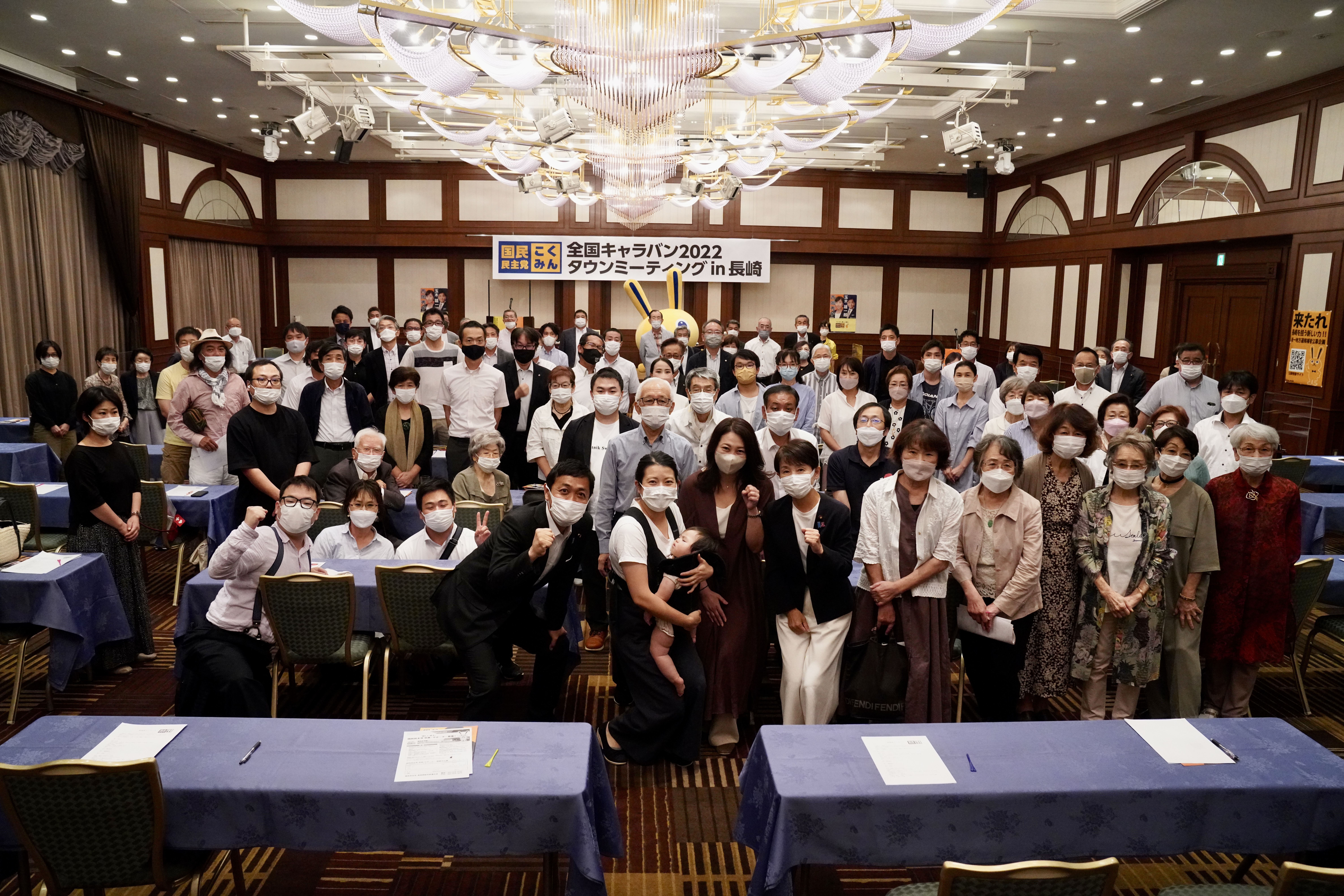 【長崎】「子どもや孫の世代に誇れる日本を受け継いでいく」玉木代表が全国キャラバンで長崎県を訪問