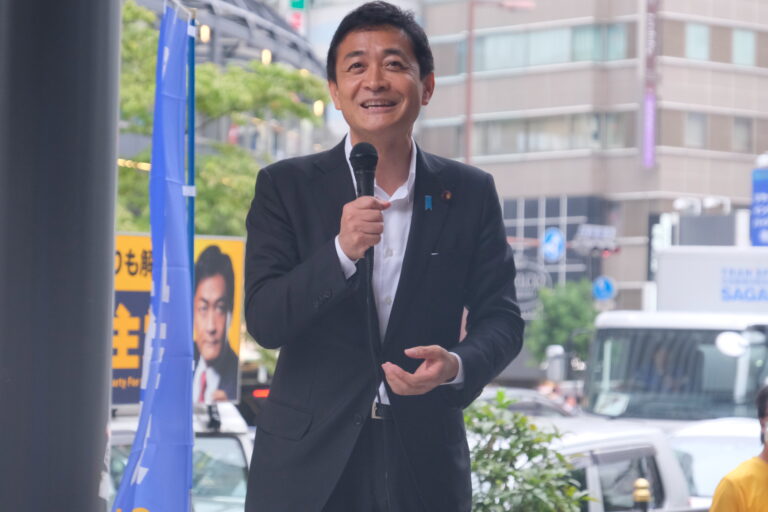 【大阪】「国民民主党は国民民主党として強くなっていくことを宣言する」玉木代表が全国キャラバンで大阪府を訪問