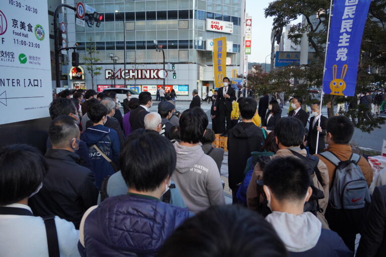 【京都】「政策を変え、政治を変え、若い人があきらめなくても良い社会に」玉木代表が全国キャラバンで京都府を訪問