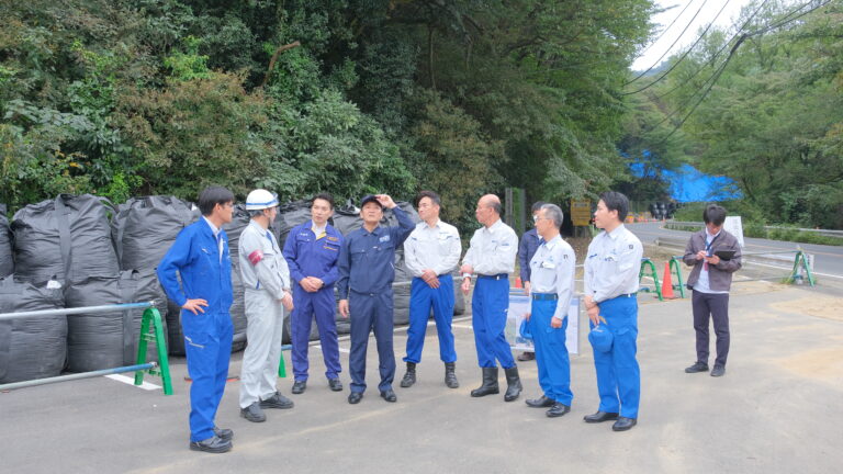 【茨城】玉木代表が日立市・高萩市の台風13号による被害を視察