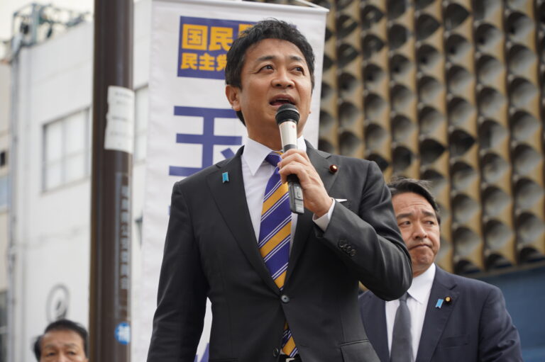 【福島】「今こそトリガー条項の凍結解除を」玉木代表が榛葉幹事長と街頭演説