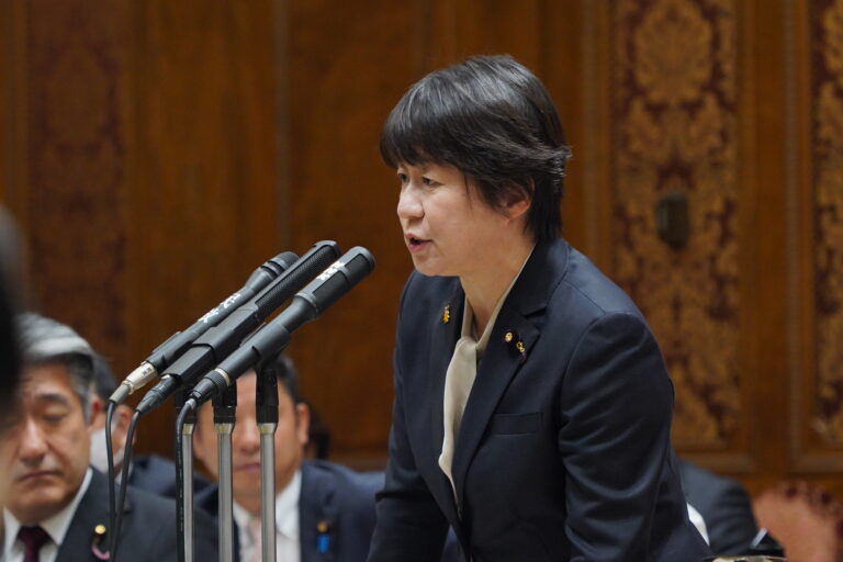 【参予算委】舟山参議院議員会長が所得税減税などについて質疑