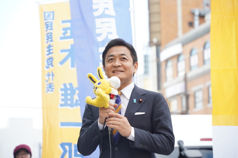 【奈良】「日本経済を新しいステージに導く」玉木代表が近鉄奈良駅前で演説
