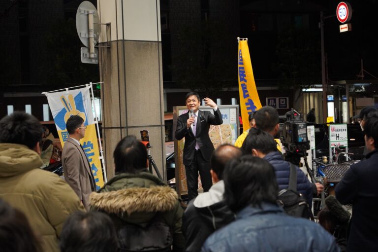 【大阪】「ただひたすらに国民生活を良くするための政策を実現していく」玉木代表が大阪市と豊中市で演説