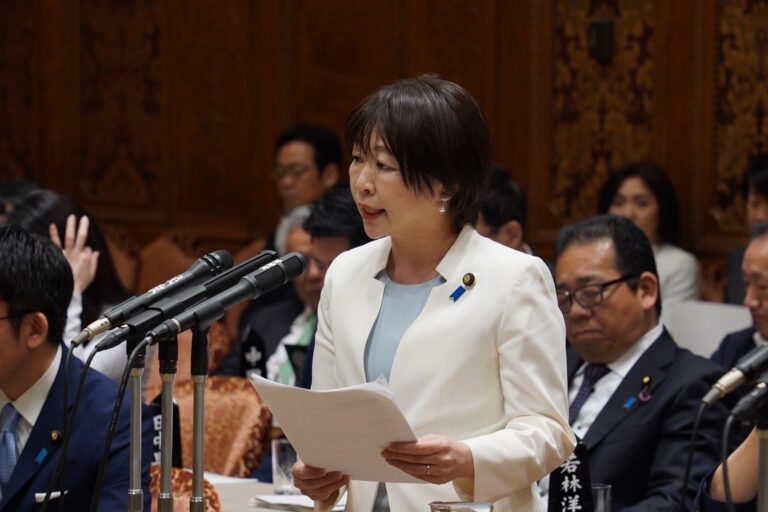 【参予算委】田村まみ議員がカスタマーハラスメント対策などについて質疑