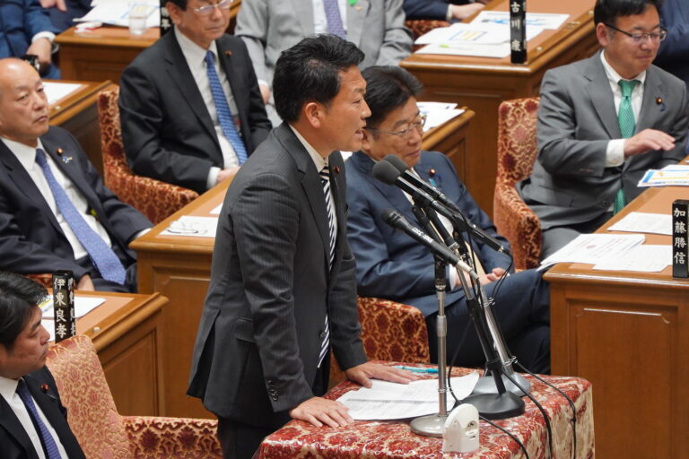 【政治改革委】田中けん議員が政治資金規正法改正案に対して質疑