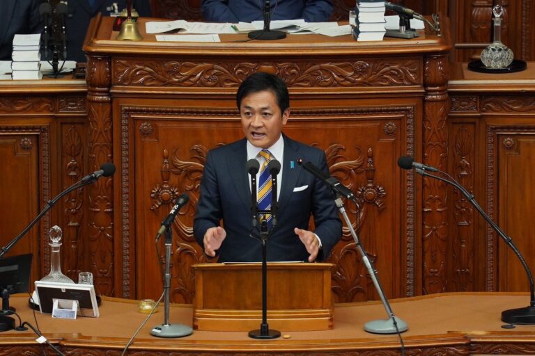 【衆本会議】玉木代表が石破総理の所信表明演説に対する代表質問で登壇