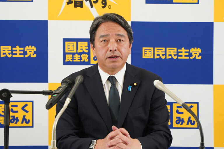 国民民主党 幹事長定例会見（2025年1月31日）