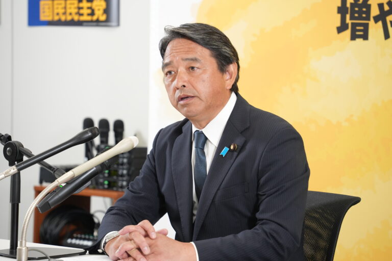 国民民主党 幹事長定例会見（2025年9月19日）