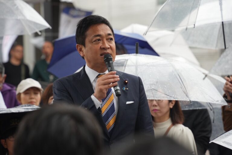 【滋賀】「常に新しい挑戦をしていく」玉木代表が全国キャラバンで講演
