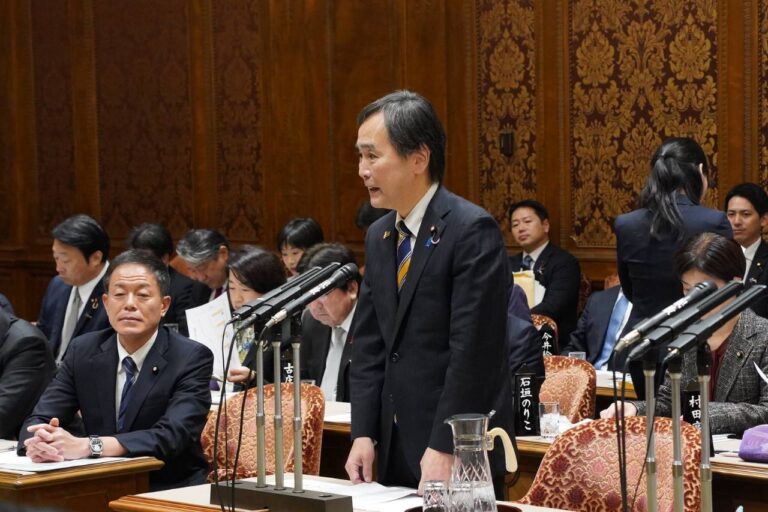 【参予算委】川合たかのり議員が労働時間規制などについて質疑