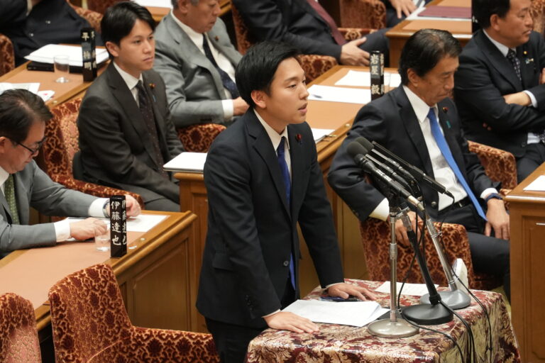 【衆予算委】森ようすけ議員が「子育て政策」などについて質疑