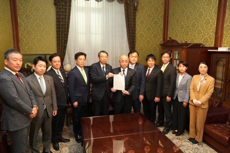 【法案提出】議員立法「運輸事業振興助成法改正案」を提出