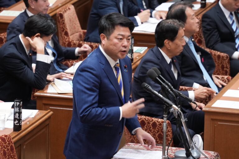 【衆予算委】長友しんじ議員が就職氷河期課題対策などについて質疑