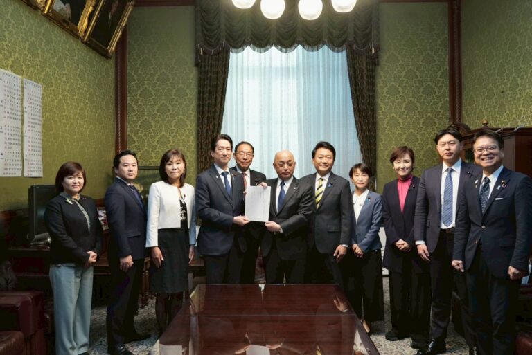 【法案提出】議員立法「空室税法案」を提出