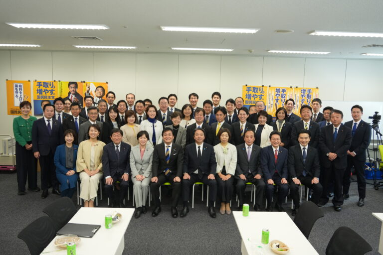 堂込麻紀子議員・芳賀道也議員が国民民主党に入党