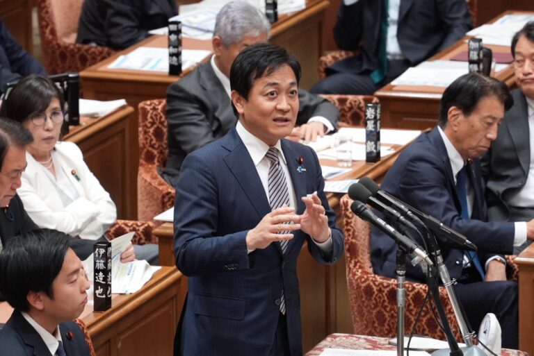 【衆予算委】玉木代表が「年収の壁」などについて質疑