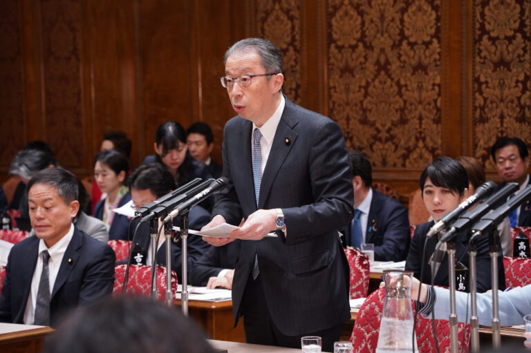 【参予算委】浜野よしふみ議員が経済政策などについて質疑