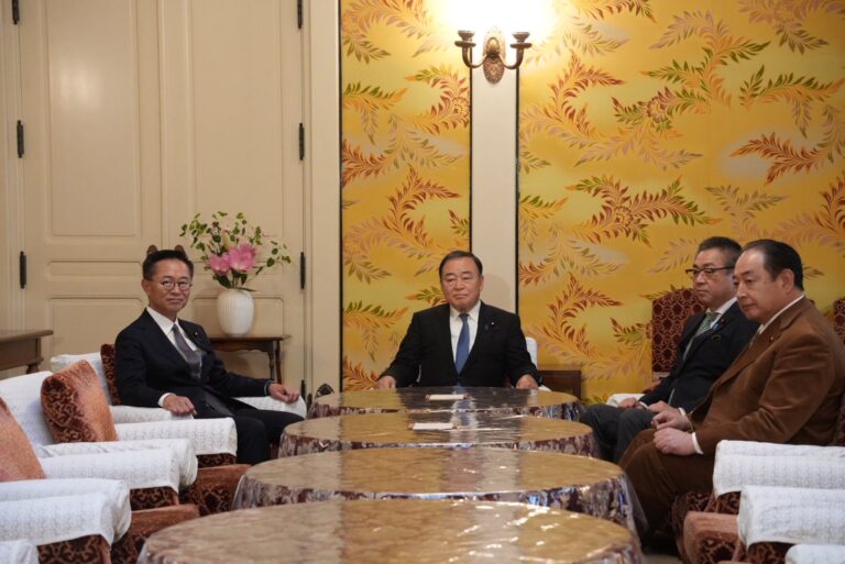 自民党、日本維新の会との国対委員長会談を実施