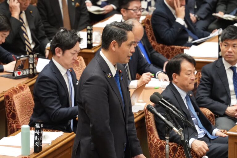 【衆予算委】深作ヘスス議員が石油備蓄体制などについて質疑