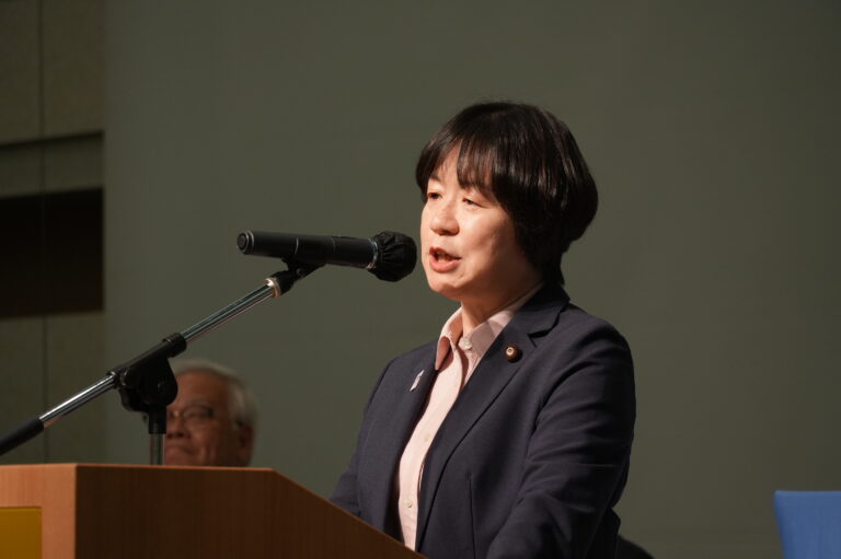 【徳島】「働いて税金を納めて良かった、そう思える政策こそが持続可能な未来を作る」舟山参議院議員会長が徳島県で街頭演説