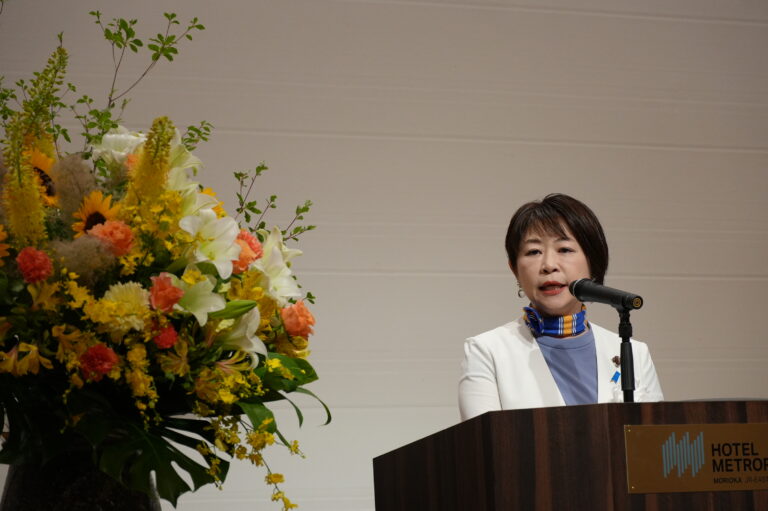 【岩手】「現場の声を受け止めながら、あらゆる手段で政策実現を」田村まみ議員が岩手県連大会で挨拶