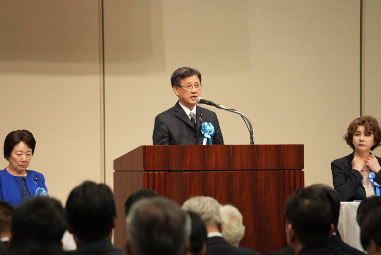 山田安全保障調査会長が「全拉致被害者の即時一括帰国を実現せよ！国民大集会」で挨拶