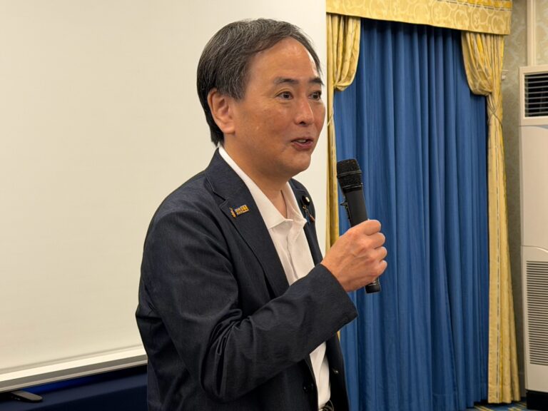 【岡山】「約束した政策は、実現するまで訴え続ける」川合県連代表が全国こくみんミーティングで訴え