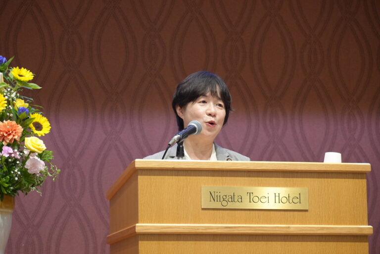 【新潟】「現場の声を国政につなぎ、新潟から新しい答えをつくる」舟山康江参議院議員会長が訴え